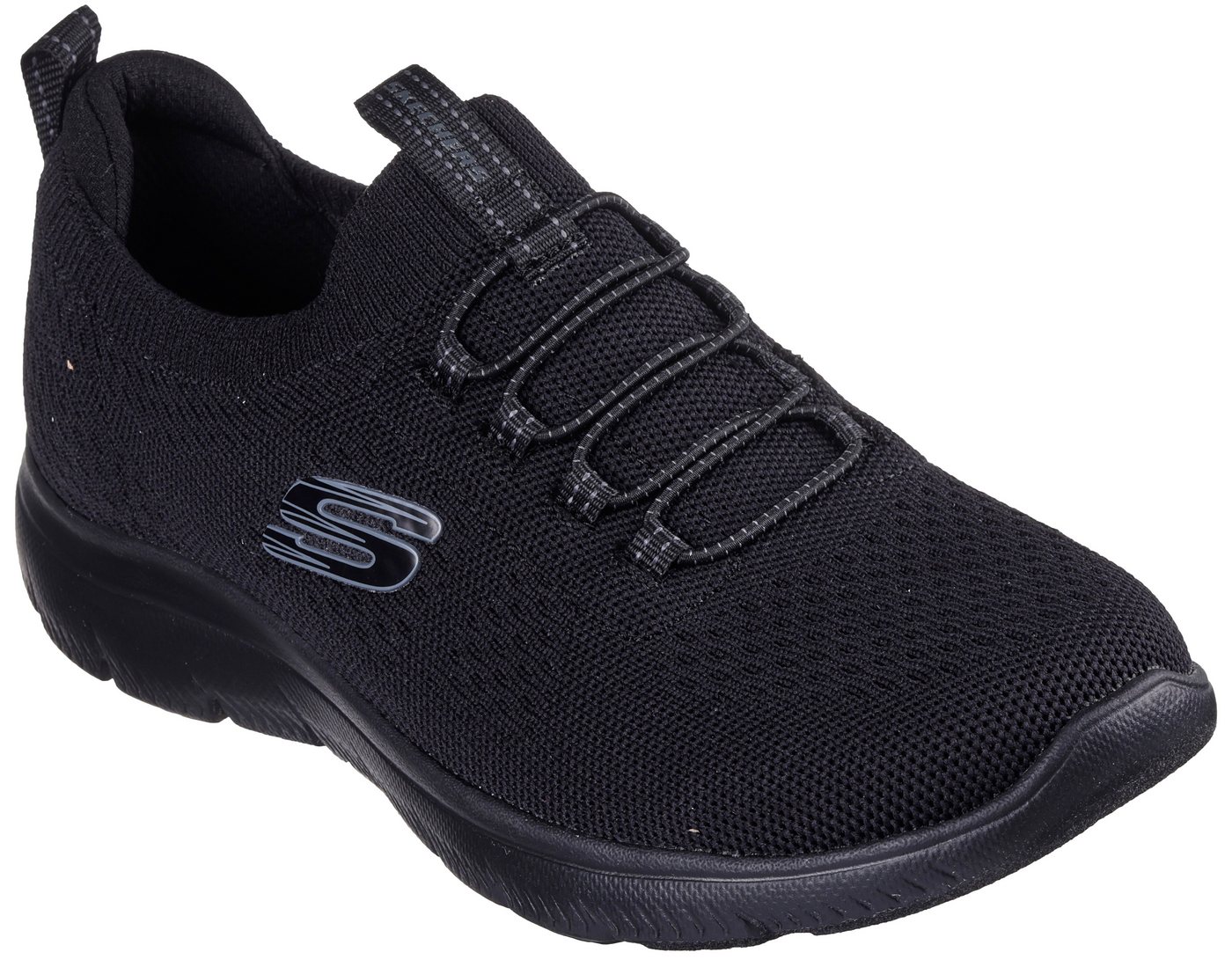 Skechers SUMMITS Slip-On Sneaker, Freizeitschuh, Halbschuh, Slipper mit flexibler Traktionslaufsohle von Skechers