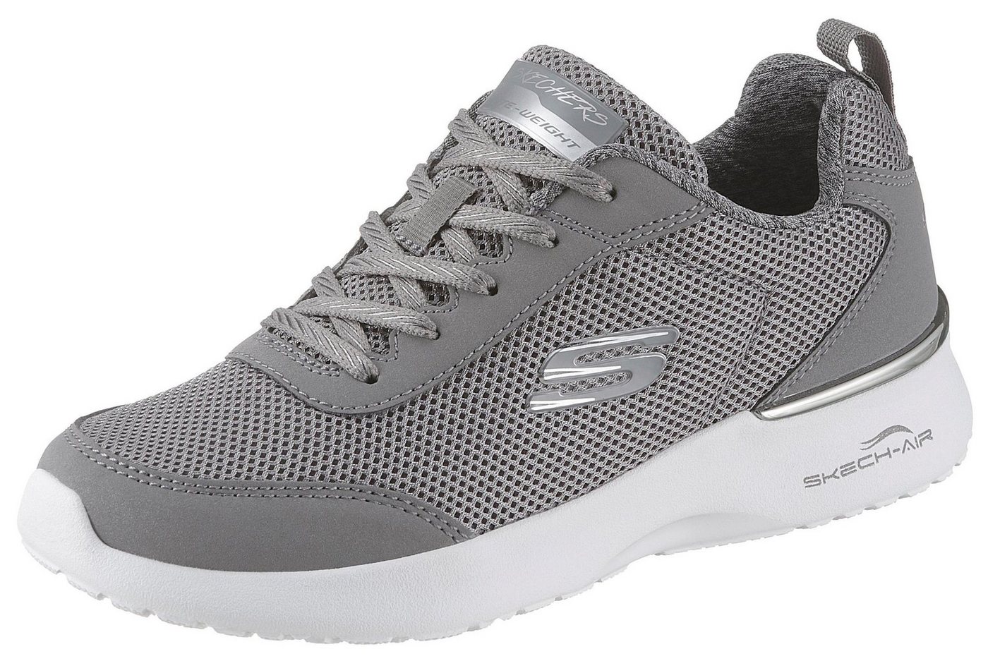 Skechers Skech-Air Dynamight - Fast Brake Sneaker Metallic-Element an der Ferse, Freizeitschuh, Halbschuh, Schnürschuh von Skechers