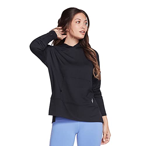 Skechers Skechluxe Restful Sweatshirt Schwarz XS Skechers Skechluxe Restful Sweatshirt Schwarz XS von Skechers