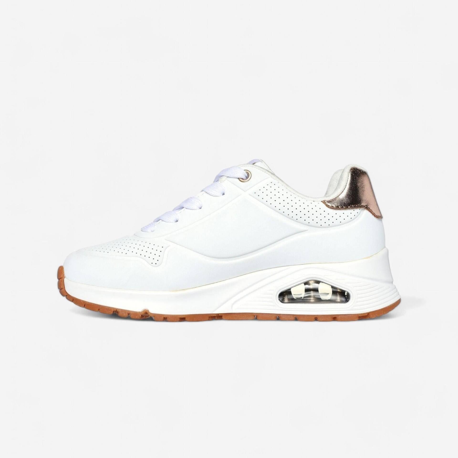 Skechers Sneaker Mädchen Schnürsenkel - Uno weiss/gold Skechers Sneaker Mädchen Schnürsenkel - Uno weiss/gold von Skechers