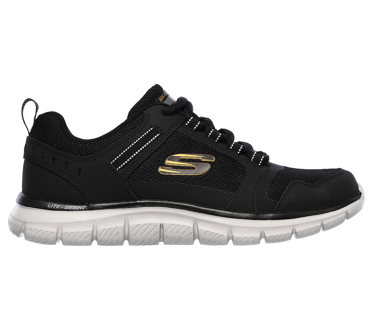 Skechers Sport Mens TRACK KNOCKHILL Sneakers Men Schwarz Skechers Sport Mens TRACK KNOCKHILL Sneakers Men Schwarz von Skechers