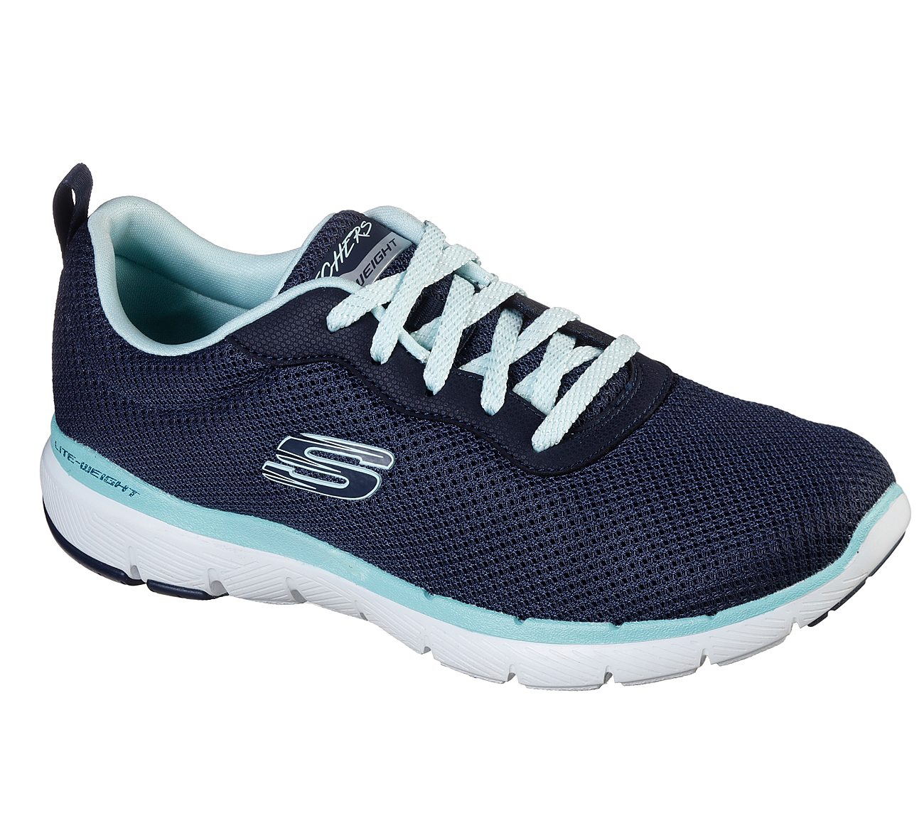 Skechers SPORT WOMENS FLEX APPEAL 3.0 FIRST INSIGHT Sneakers Frauen Blau von Skechers