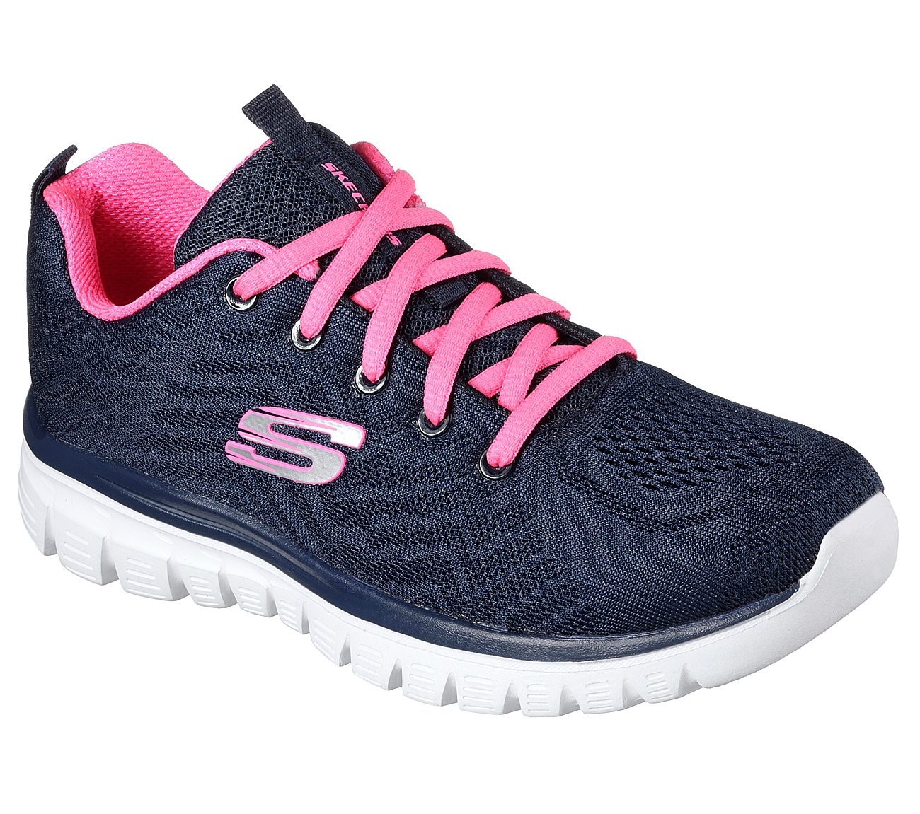 Skechers Sport Womens GRACEFUL GET CONNECTED Sneakers Frauen 12615 Blau von Skechers