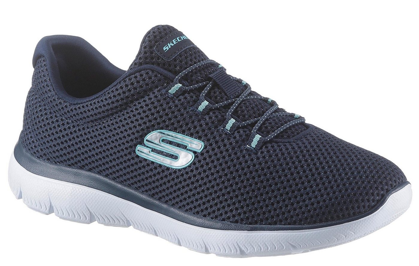 Skechers Summits Slip-On Sneaker Slipper, Freizeitschuh, Komfortschuh mit gepolstertem Schaftrand Skechers Summits Slip-On Sneaker Slipper, Freizeitschuh, Komfortschuh mit gepolstertem Schaftrand von Skechers
