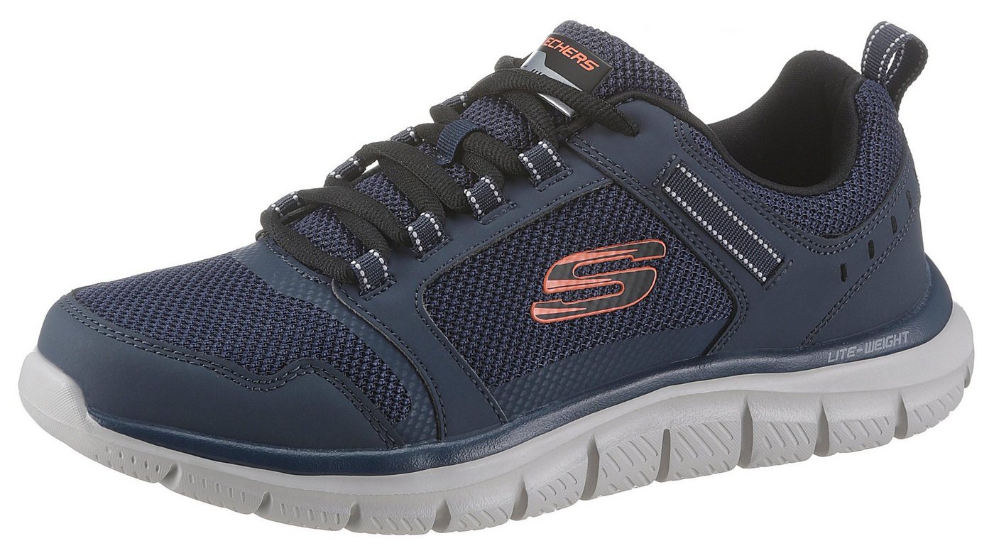 Skechers TRACK-KNOCKHILL Sneaker mit gepolsterter Innensohle, Freizeitschuh, Halbschuh, Schnürschuh von Skechers