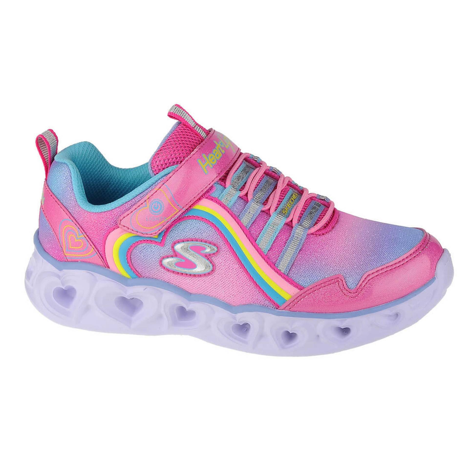 Sneaker für Mädchen Skechers Heart Lights-Rainbow Lux von Skechers