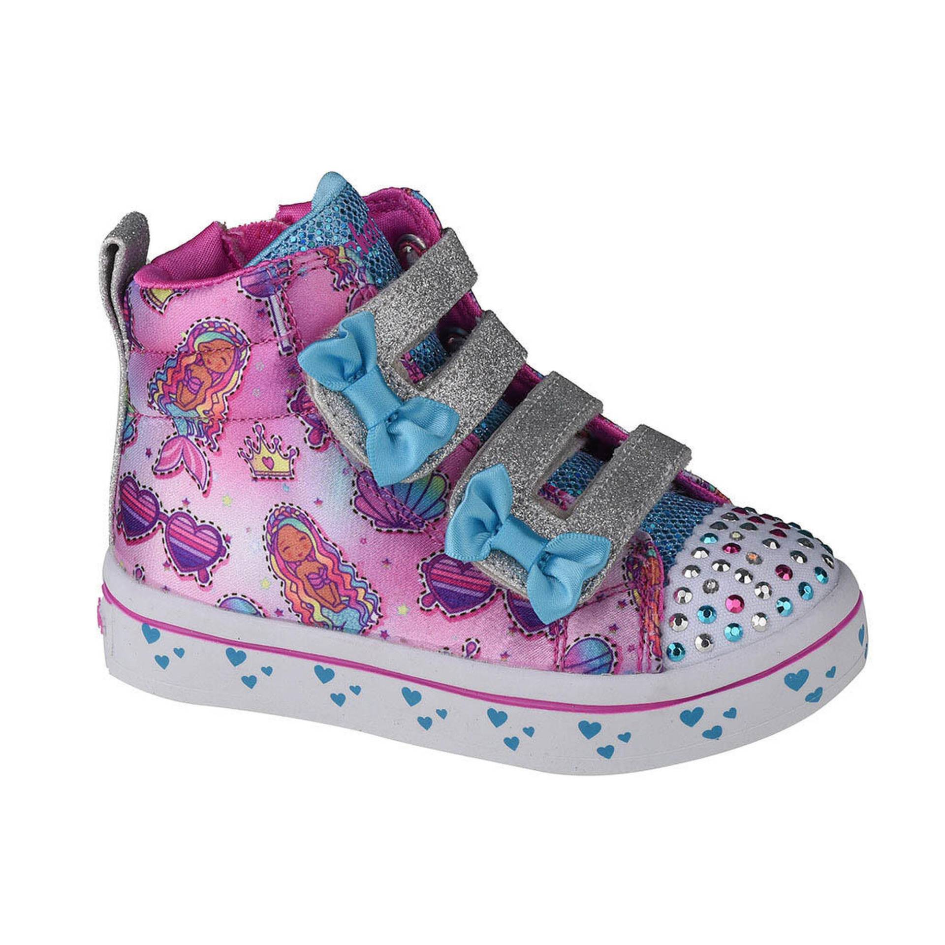 Sneakers Mädchen Twi-Lites Mermaid Gems von Skechers