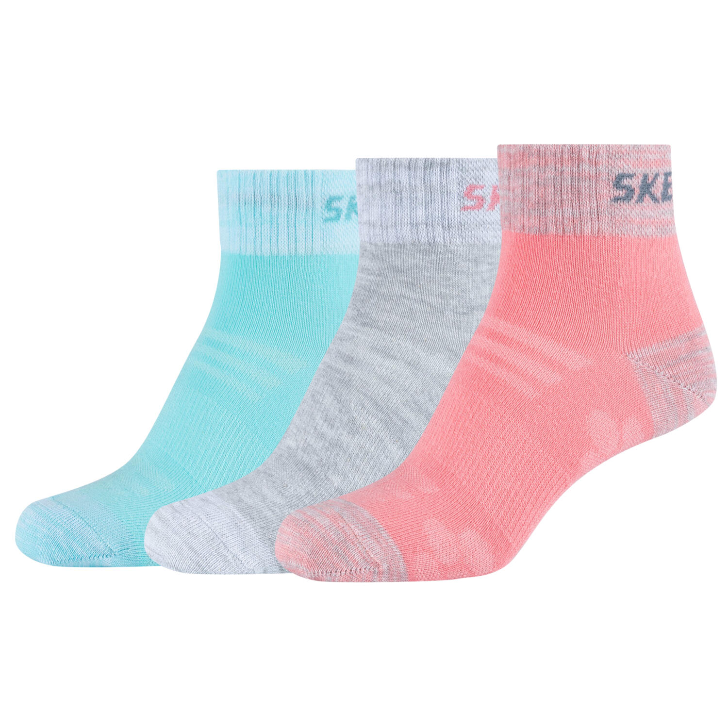 Sportsocken Mädchen 3PPK Wm Mesh Ventilation Quarter Socks von Skechers