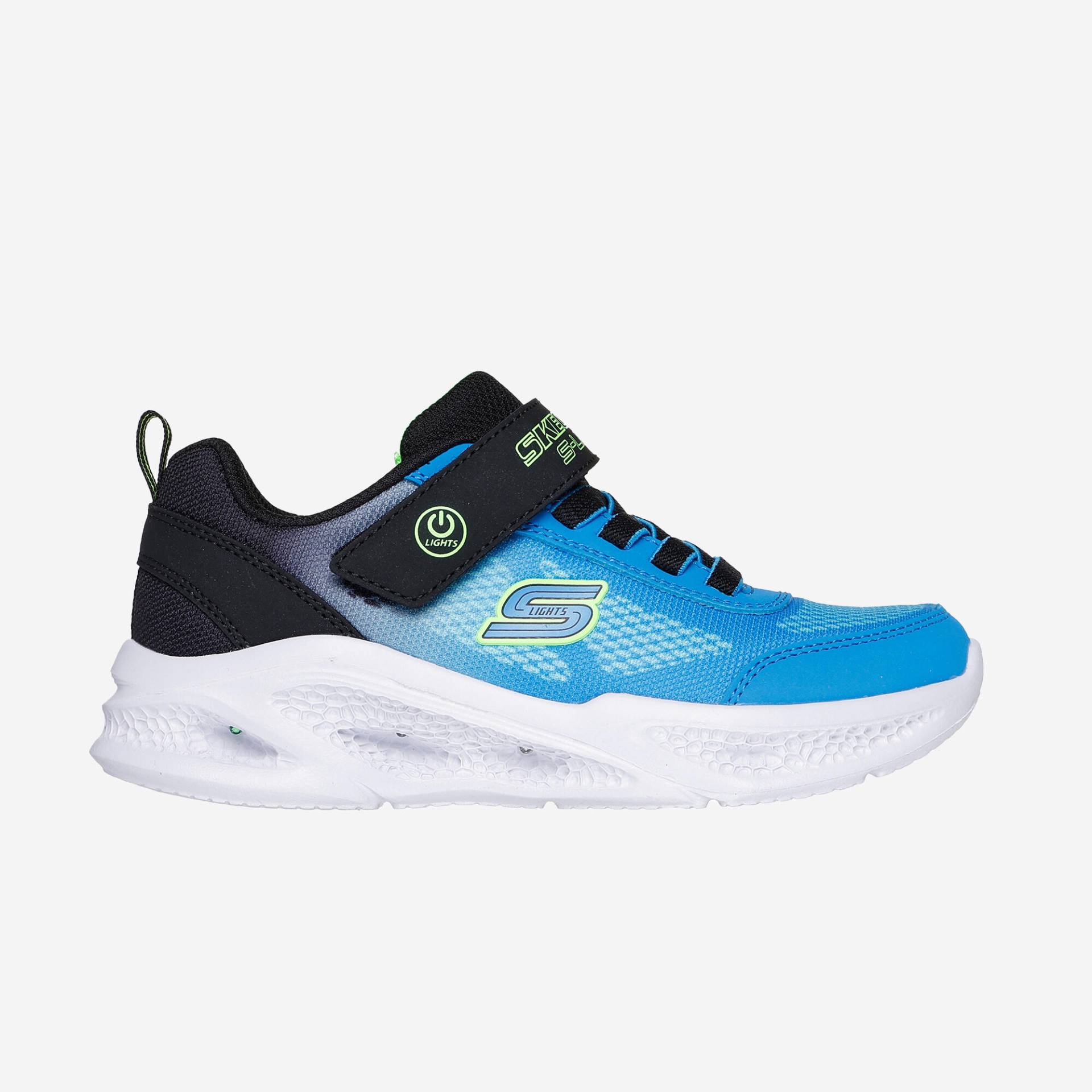 Turnschuhe Kinder Leuchteffekt - Meteor Lights Krendox blau/schwarz Turnschuhe Kinder Leuchteffekt - Meteor Lights Krendox blau/schwarz von Skechers