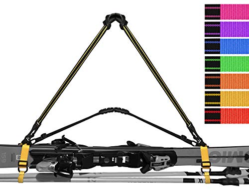 Skitragegurt Ski Handhold - universaler Griff zum Skitragen und Skistöcke in der Hand oder auf dem Arm – blau Skitragegurt Ski Handhold - universaler Griff zum Skitragen und Skistöcke in der Hand oder auf dem Arm – blau von Ski Handhold