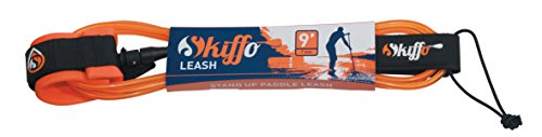 Skiffo Leash Rechts, 9 Zoll, Unisex, Orange, 7 mm von Skiffo