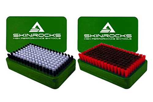 SkinRocks 2er Set Ski Belagsbürsten BaseBrush Nylon Kupfer/Bronze Bürste SkinRocks 2er Set Ski Belagsbürsten BaseBrush Nylon Kupfer/Bronze Bürste von SkinRocks