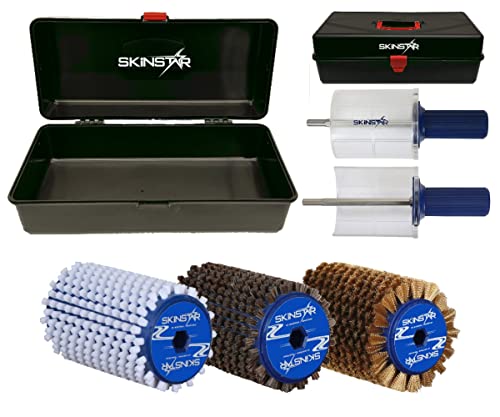 SkinStar Komplett Bürsten Set Rotorbürste WorldCup Wachskoffer 6-teilig-100mm SkinStar Komplett Bürsten Set Rotorbürste WorldCup Wachskoffer 6-teilig-100mm von SkinStar