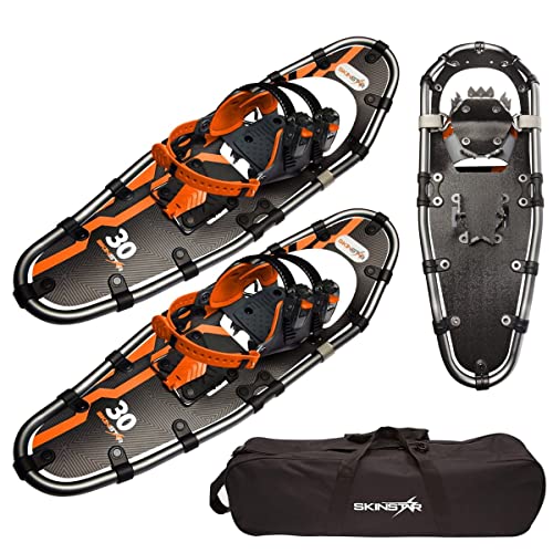 SkinStar Schneeschuhe 30" Alu-Rahmen Schneeschuhwandern Outdoor bis 130kg von SkinStar