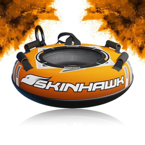 SKINHAWK Profi Snowtube Ø100cm Orange Schlitten Bob Rodel Reifen Schneereifen Rutschreifen SKINHAWK Profi Snowtube Ø100cm Orange Schlitten Bob Rodel Reifen Schneereifen Rutschreifen von Skinhawk