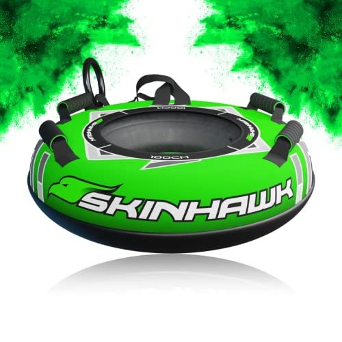 SKINHAWK Profi Snowtube Ø100cm grün Schlitten Bob Rodel Reifen Schneereifen Rutschreifen SKINHAWK Profi Snowtube Ø100cm grün Schlitten Bob Rodel Reifen Schneereifen Rutschreifen von Skinhawk