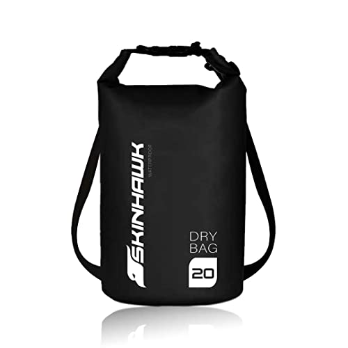 Skinhawk Dry Bag 20l wasserdichte Tasche/Waterproof/Trockensack/Trockenbeutel/Trockentasche/Rucksack von Skinhawk