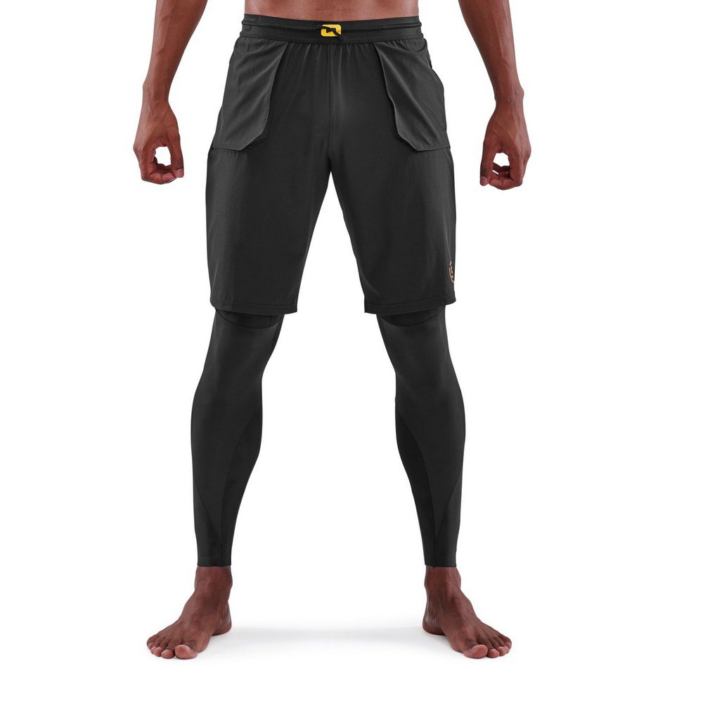 Skins Series-5 T&r Compression Tights Schwarz S Mann von Skins