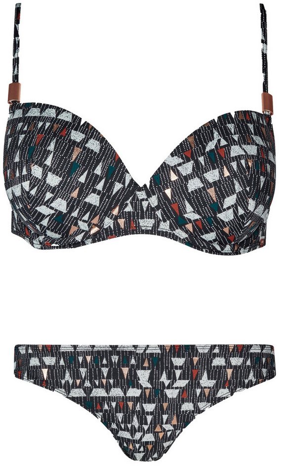 Skiny Balconette-Bikini Black Graphics Skiny Balconette-Bikini Black Graphics von Skiny