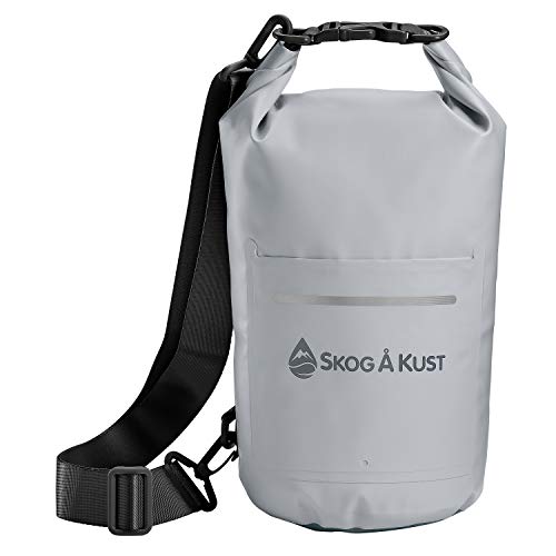 Skog Å KusSkog Å Kust DrySak – wasserdichte Tasche mit Rollverschluss für Reisen und Outdoor, 5 l, Grau Skog Å KusSkog Å Kust DrySak – wasserdichte Tasche mit Rollverschluss für Reisen und Outdoor, 5 l, Grau von Skog Å Kust
