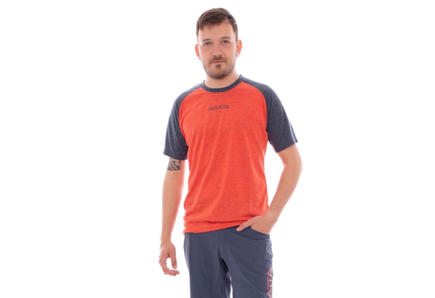 Skratta T-Shirt Hanf Radtrikot Herren Fahrradtrikot Bente Skratta T-Shirt Hanf Radtrikot Herren Fahrradtrikot Bente von Skratta