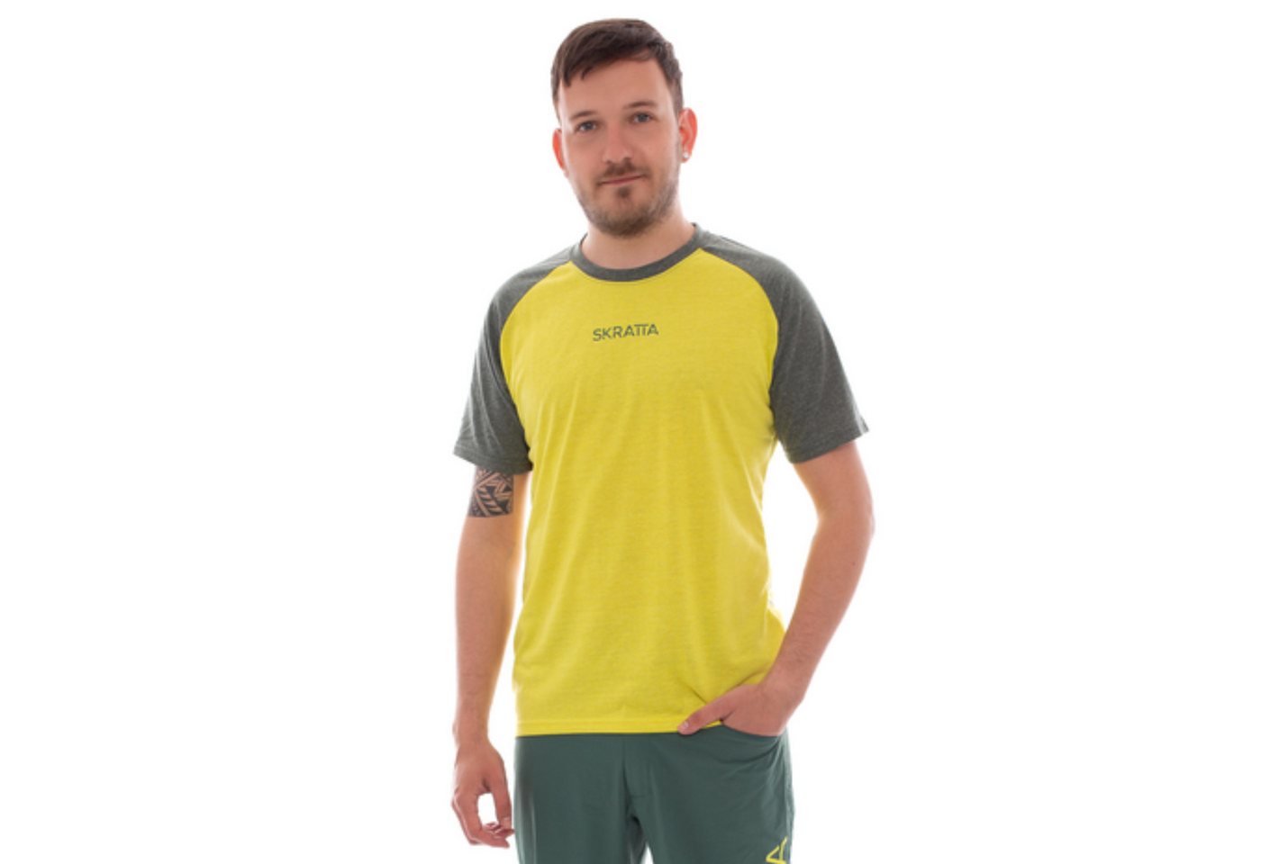 Skratta T-Shirt Hanf Radtrikot Herren Fahrradtrikot Bente Skratta T-Shirt Hanf Radtrikot Herren Fahrradtrikot Bente von Skratta