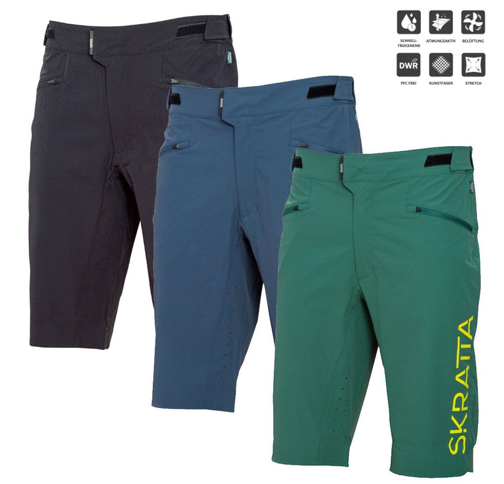 Skratta Trainingstights Skratta - Bente Shorts - kurze Hosen Stretch Radhose Wanderhose Skratta Trainingstights Skratta - Bente Shorts - kurze Hosen Stretch Radhose Wanderhose von Skratta
