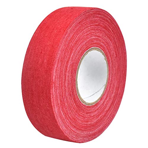 Skyzone Hockeyschlägerband, Sport-Eishockey-Griffband Anti-Rutsch-Stoff-Eishockeyband für Badmintongriff, Tischtennisschläger, Springseil, Golfmast, Tenniskürbisschläger 2,5 cm * 25 m, rot Skyzone Hockeyschlägerband, Sport-Eishockey-Griffband Anti-Rutsch-Stoff-Eishockeyband für Badmintongriff, Tischtennisschläger, Springseil, Golfmast, Tenniskürbisschläger 2,5 cm * 25 m, rot von Skyzone