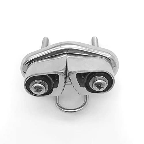 Slakerbe Edelstahl Schotklemme Boot Cam Cleat Curryklemme für 3 mm-12 mm Seile, Schotklemme für Kajak Marinesegeln Segelboot Kanu Yacht Beiboot Zubehör Slakerbe Edelstahl Schotklemme Boot Cam Cleat Curryklemme für 3 mm-12 mm Seile, Schotklemme für Kajak Marinesegeln Segelboot Kanu Yacht Beiboot Zubehör von Slakerbe