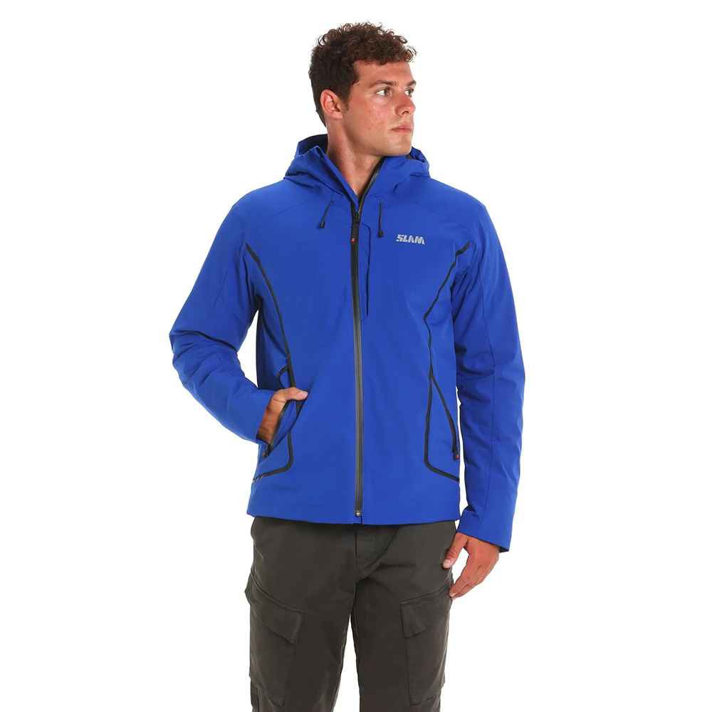 Slam Active Win Hood Short Jacket Blau L Mann von Slam