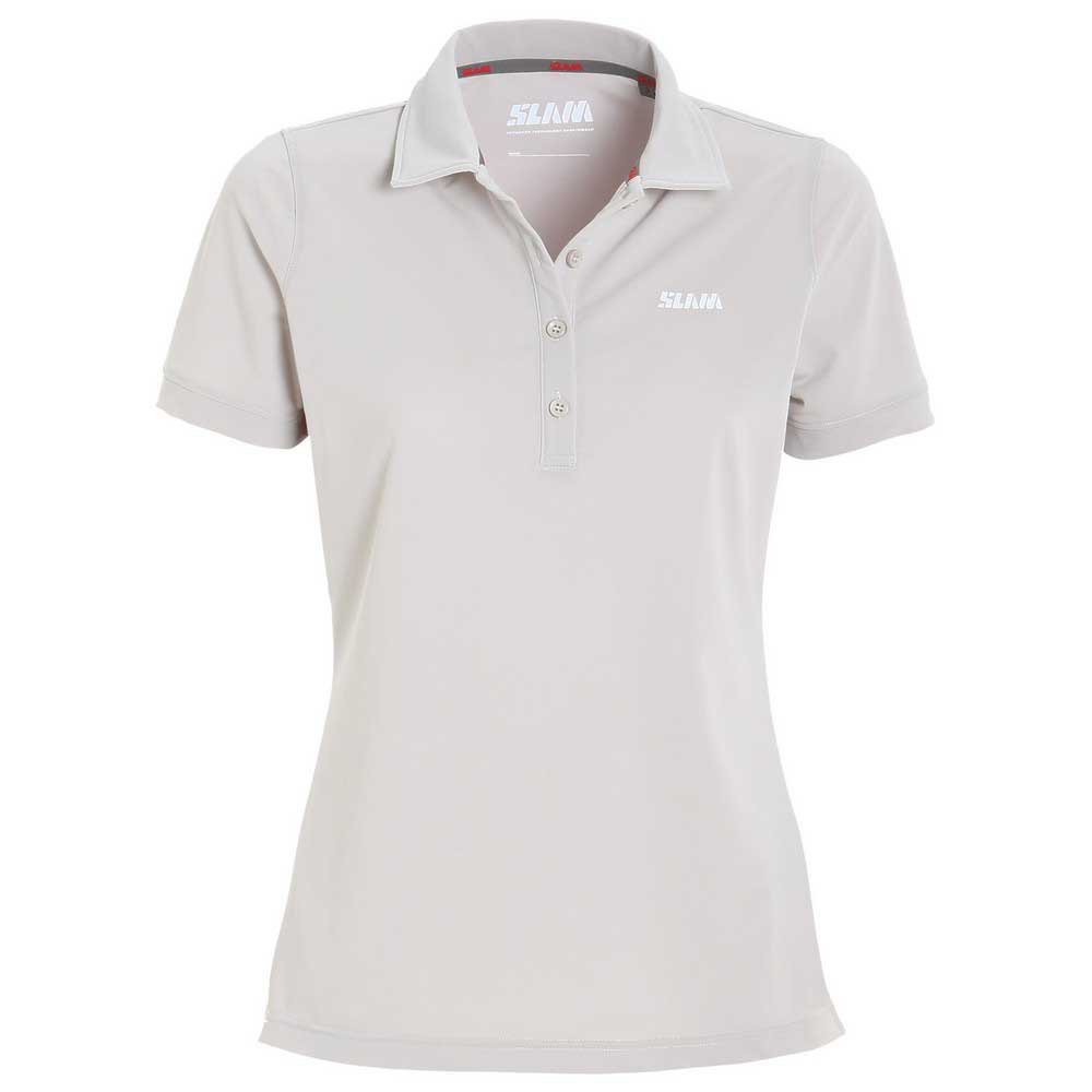 Slam Active Tech Pique Short Sleeve Polo Grau L Frau Slam Active Tech Pique Short Sleeve Polo Grau L Frau von Slam