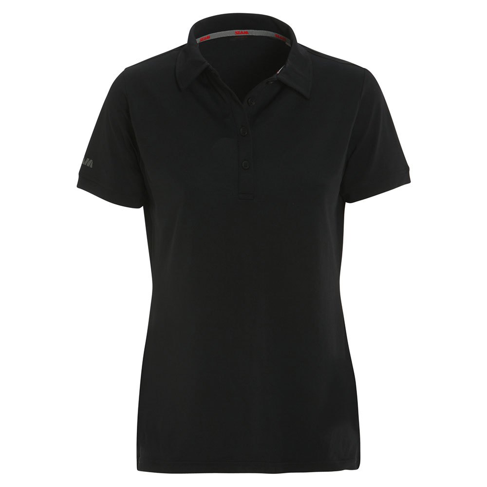 Slam Active Tech Pique Short Sleeve Polo Schwarz L Frau von Slam