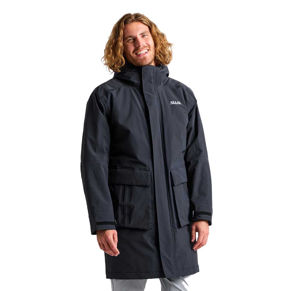 Slam Active Etnz Long Parka Schwarz 2XL Mann von Slam