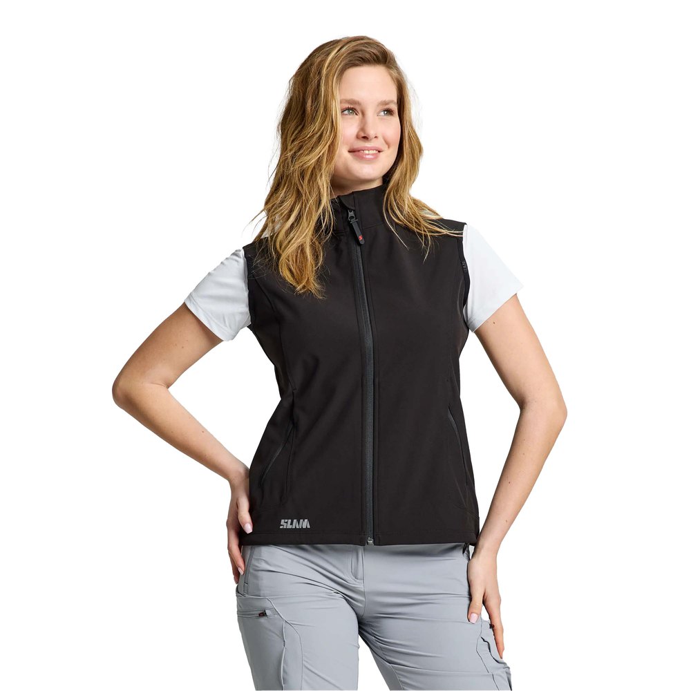 Slam Active Softshell Vest Schwarz L Frau von Slam