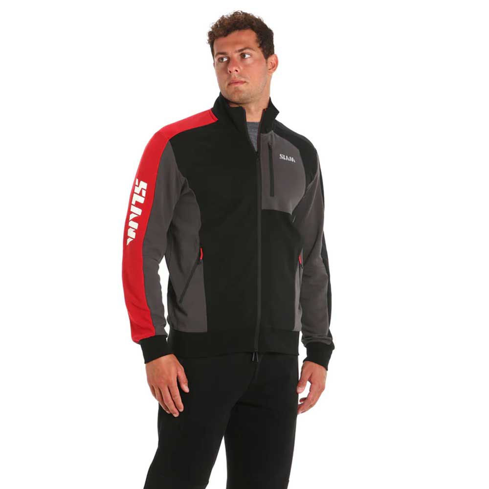 Slam Deck Full Zip Sweatshirt Schwarz XS Mann Slam Deck Full Zip Sweatshirt Schwarz XS Mann von Slam