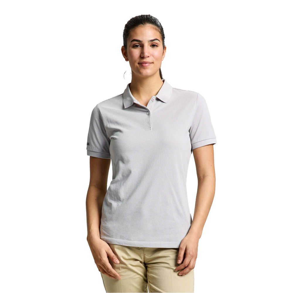 Slam Deck Short Sleeve Polo Grau M Frau von Slam