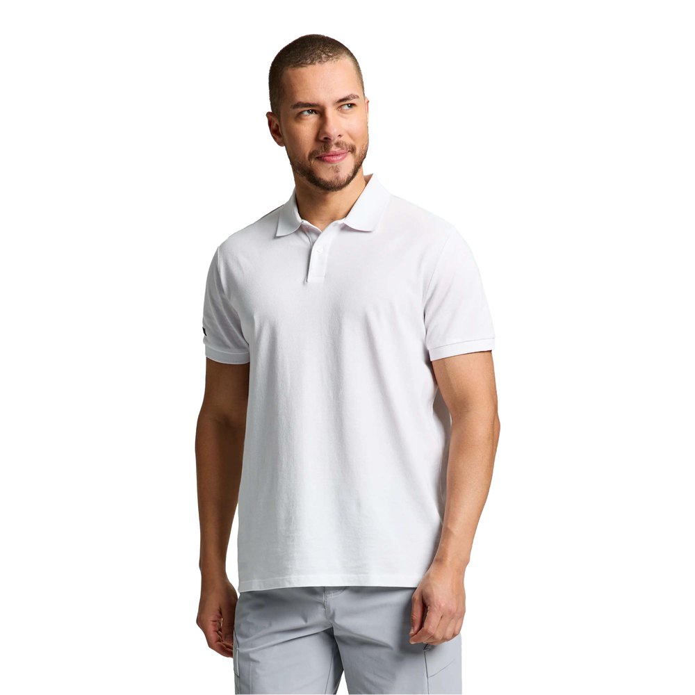 Slam Deck Short Sleeve Polo Weiß XL Mann von Slam