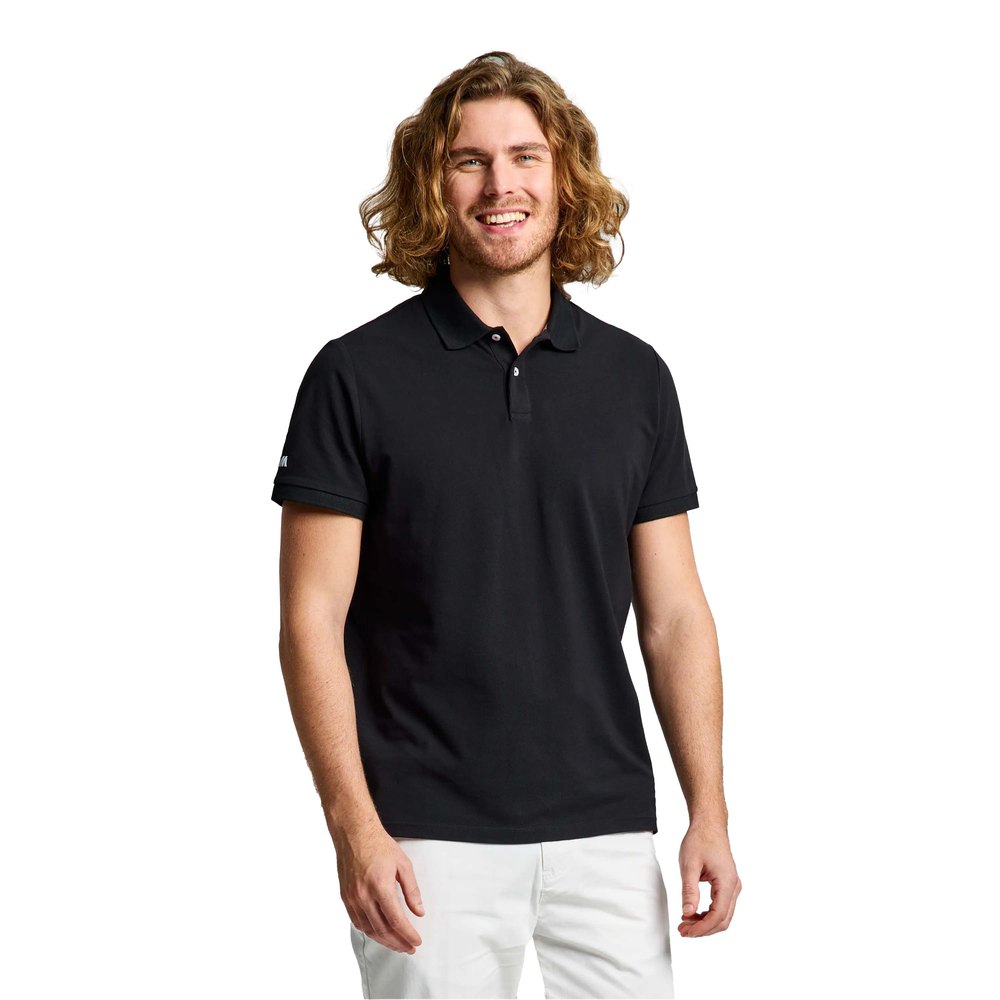 Slam Deck Short Sleeve Polo Schwarz XS Mann von Slam