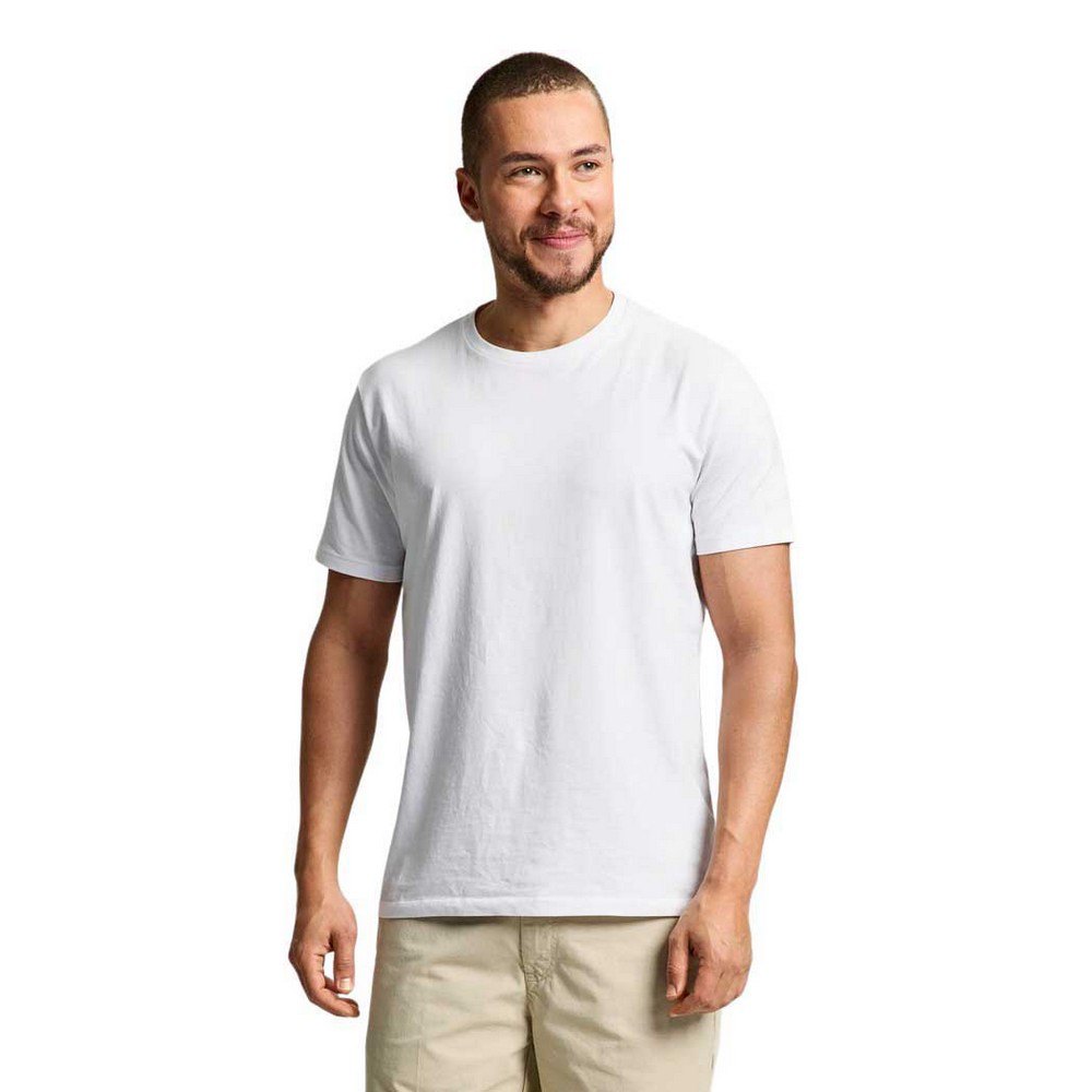 Slam Deck Short Sleeve T-shirt Weiß XS Mann von Slam