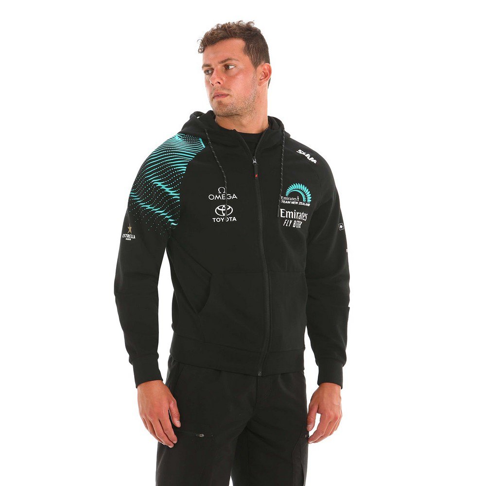 Slam Emirates Team New Zealand Deck Fz Hoodie Schwarz L Mann Slam Emirates Team New Zealand Deck Fz Hoodie Schwarz L Mann von Slam