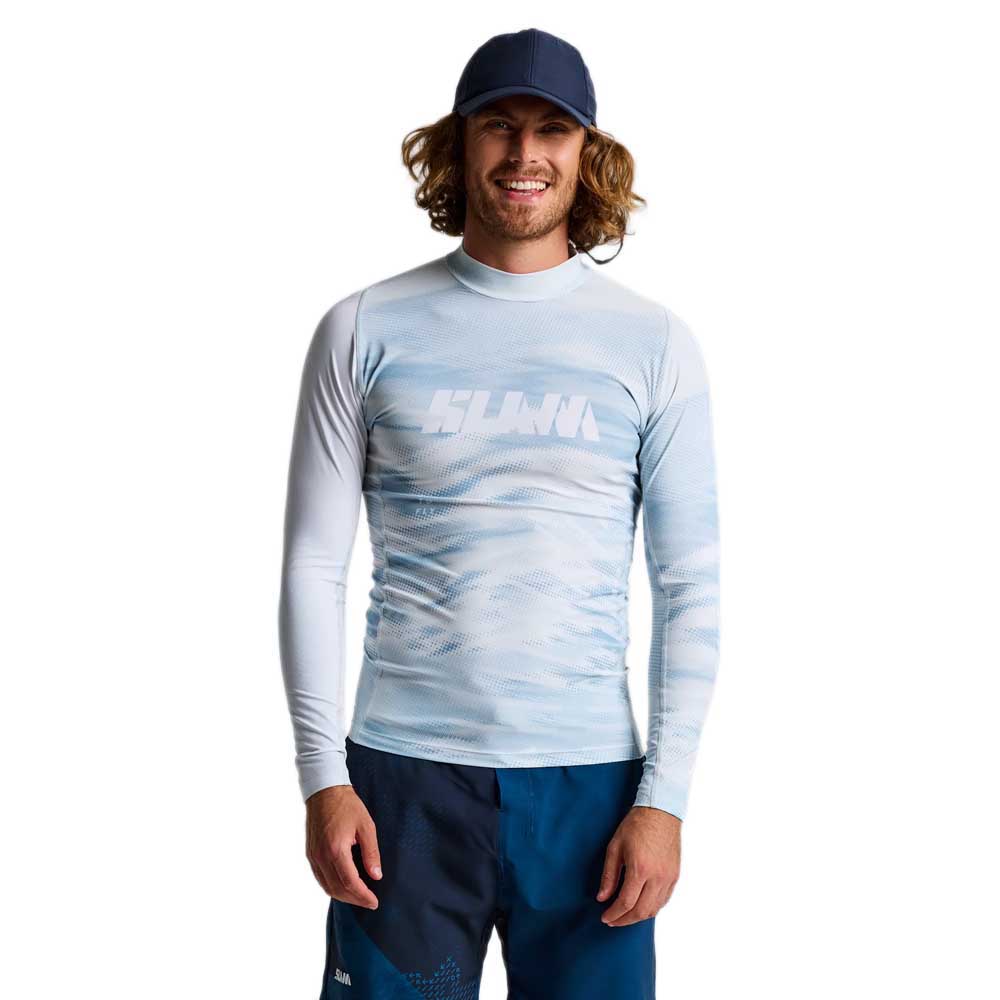 Slam Foil Uv Long Sleeve T-shirt Blau S Mann Slam Foil Uv Long Sleeve T-shirt Blau S Mann von Slam