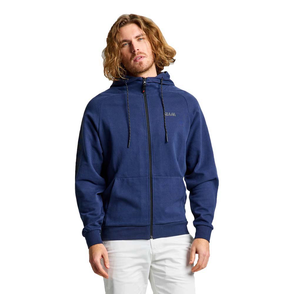 Slam Logo Fz Hoodie Blau L Mann Slam Logo Fz Hoodie Blau L Mann von Slam