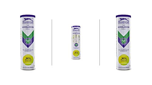 Slazenger TB Wimbledon 4tin 4 Ball Tube Slazenger TB Wimbledon 4tin 4 Ball Tube von Slazenger