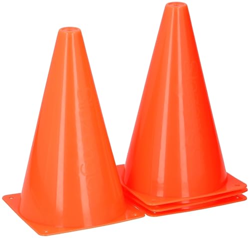 Slazenger Unisex Jugend Orange Trainings Kegel 4 Stück, Normal Slazenger Unisex Jugend Orange Trainings Kegel 4 Stück, Normal von Slazenger