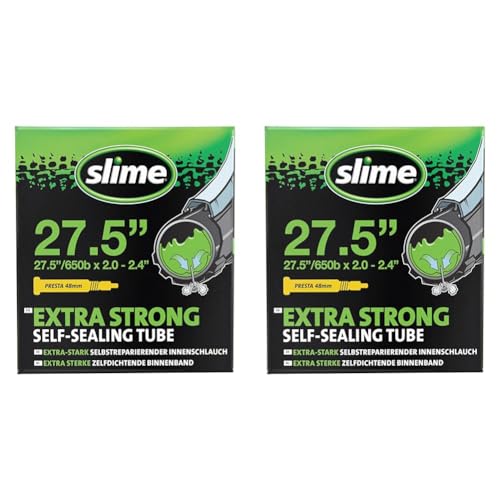 Slime Unisex – Erwachsene Schläuche-1933620000 Selbstdichtend, Verhindern und Reparieren, Grün, 47 x/55–622 mm (Packung mit 2) von Slime