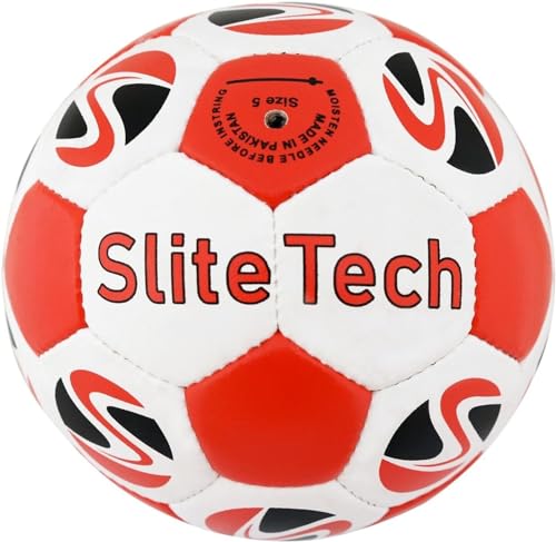 Slite Tech Instruments SLITETECH Sports Fußball Größe 5 - Hochwertiger Ball mit 32 Paneelen für ultimativen Spielspaß(Football Size 5) von Slite Tech Instruments