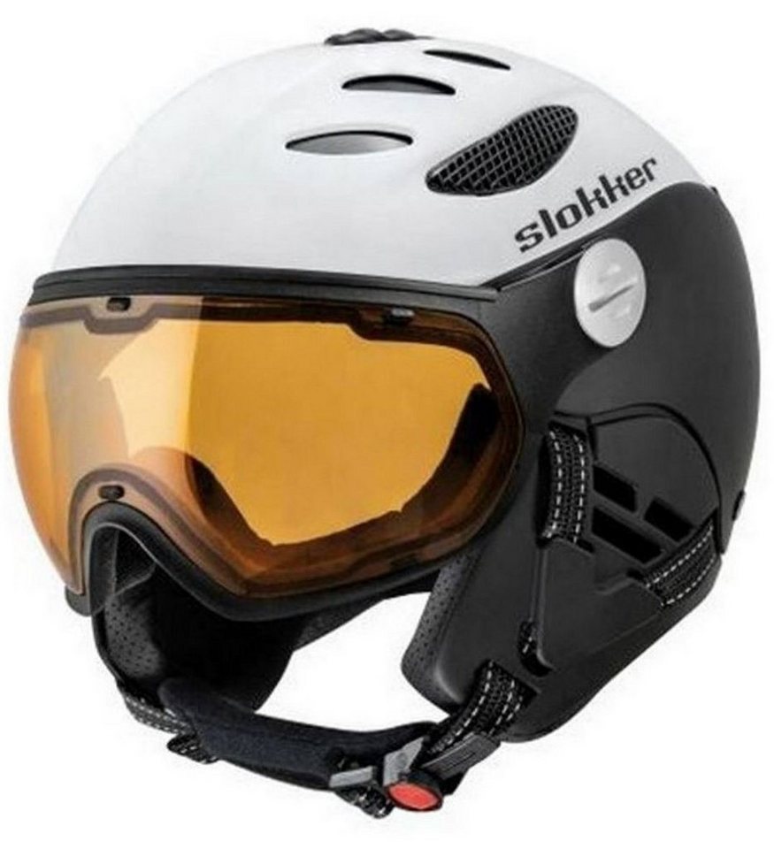 Slokker Skihelm BALO White Black von Slokker