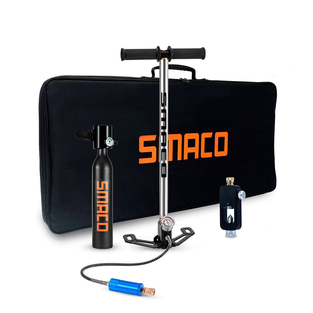 Smaco S300 Air Tank 0.5l+hand Pump Tauchflasche von Smaco