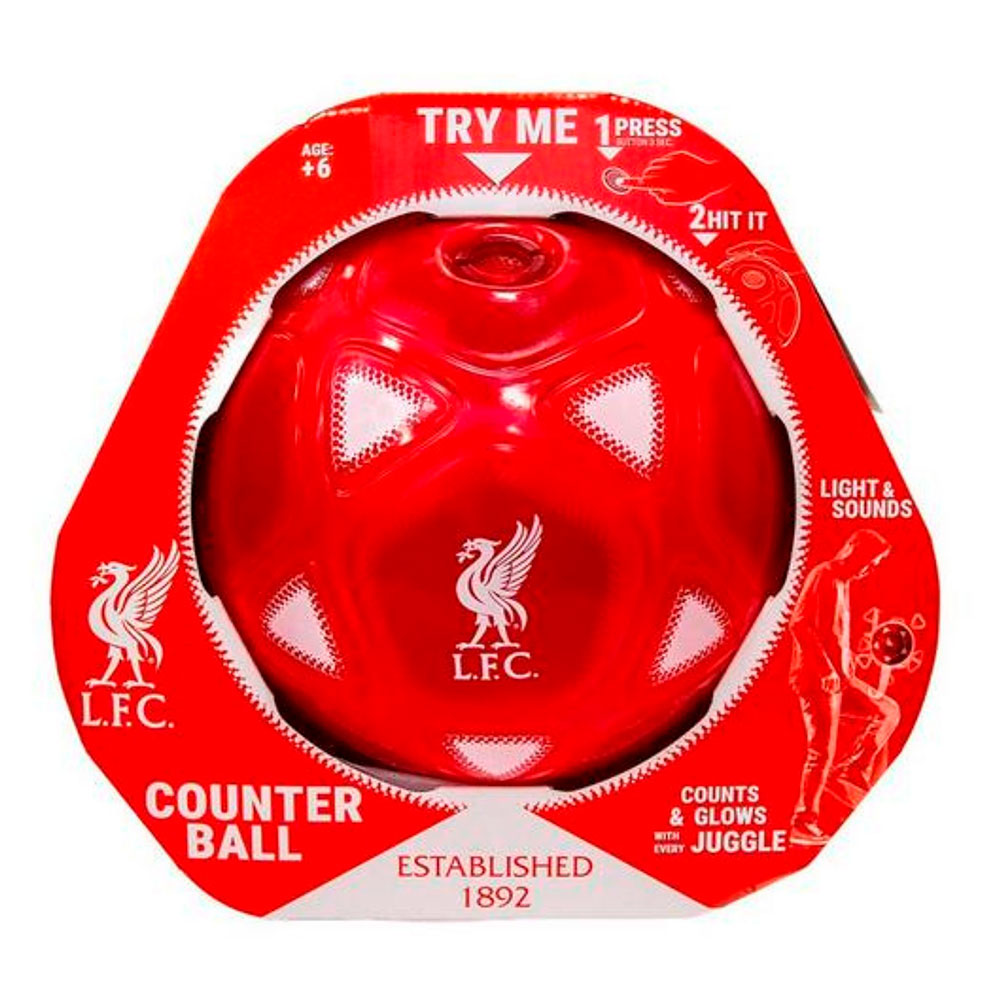 Smart Ball Liverpool Counter Football Ball Rot Smart Ball Liverpool Counter Football Ball Rot von Smart Ball