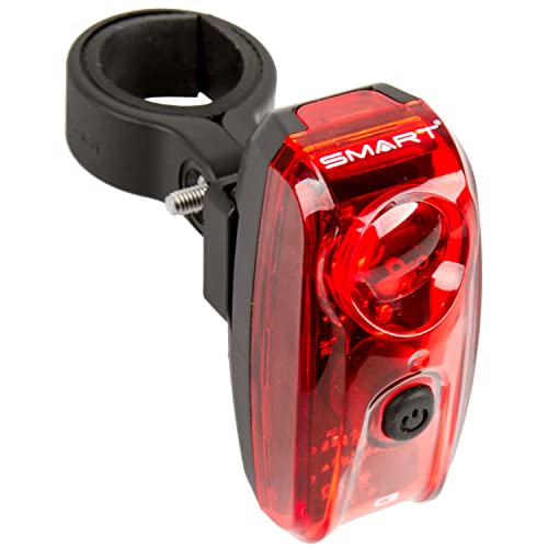 Smart Unisex – Erwachsene Trail 80 Batterierücklicht, rot Smart Unisex – Erwachsene Trail 80 Batterierücklicht, rot von Smart